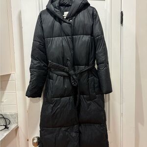 Abercrombie & Fitch Black Puffer Jacket